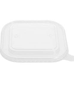 Fiesta Recyclable PET lid for Square Container Bases Pack of 300 (HW019)