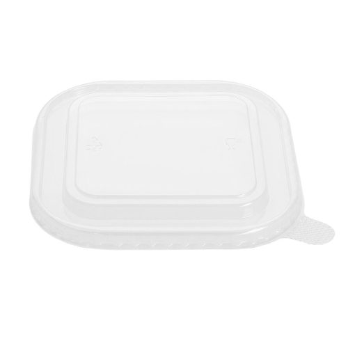 Fiesta Recyclable PET lid for Square Container Bases Pack of 300 (HW019)