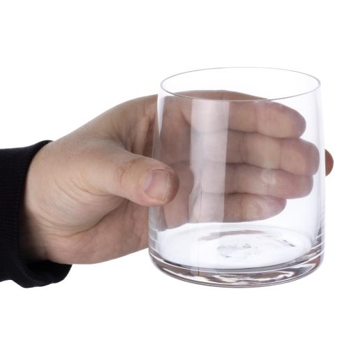 Olympia Arno Double Rocks Crystal Tumblers 395ml-13-4oz Pack of 6 (HW661)