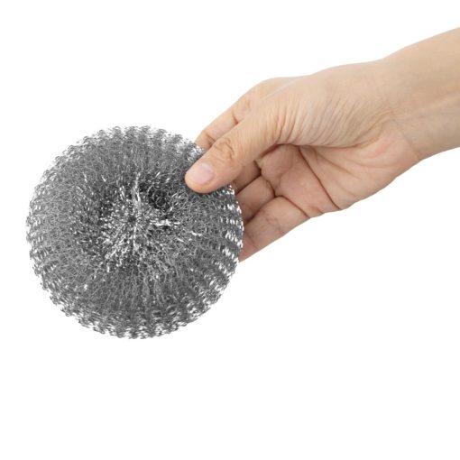 Jantex Galvanised Steel Scourers Pack of 10 (HX268)