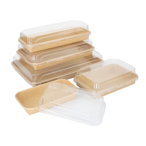 Fiesta Recyclable No- 1 Sushi Tray Bases 160x90mm Pack of 300 (HX286)