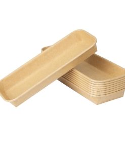 Fiesta Recyclable No- 2 Sushi Tray Bases 220x90mm Pack of 300 (HX287)
