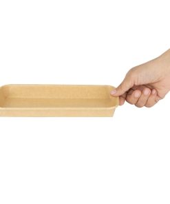 Fiesta Recyclable No- 2 Sushi Tray Bases 220x90mm Pack of 300 (HX287)