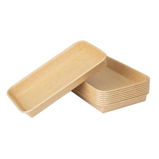 Fiesta Recyclable No- 7 Sushi Tray Bases 220x137mm Pack of 300 (HX289)