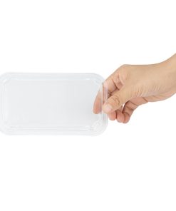 Fiesta Recyclable PET Lids for No- 1 Sushi Trays Pack of 300 (HX291)