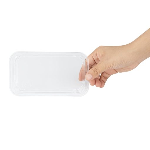 Fiesta Recyclable PET Lids for No- 1 Sushi Trays Pack of 300 (HX291)