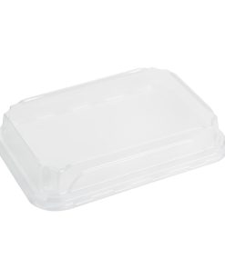 Fiesta Recyclable PET Lids for No- 3 Sushi Trays Pack of 300 (HX293)