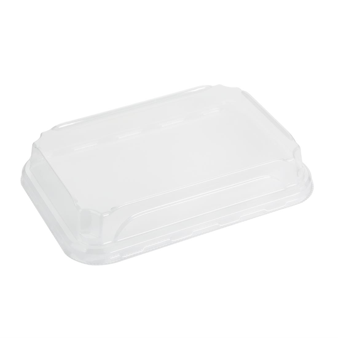 Fiesta Recyclable PET Lids for No- 3 Sushi Trays Pack of 300 (HX293)