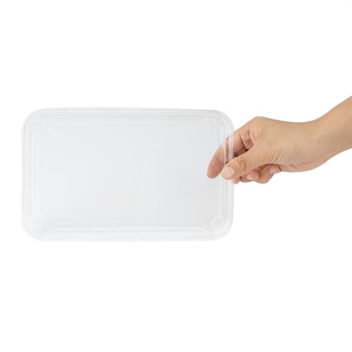 Fiesta Recyclable PET Lids for No- 7 Sushi Trays Pack of 300 (HX294)