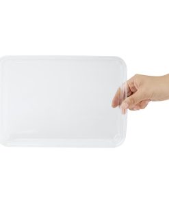 Fiesta Recyclable PET Lids for No- 7 Sushi Trays Pack of 300 (HX295)