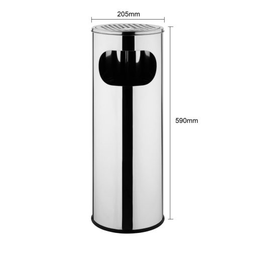 Bolero Cigarette Bin 12Ltr (HX296)