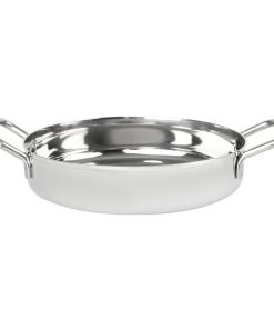 Olympia Table Presentation Double Handle Dish Stainless Steel 150mm (HY101)