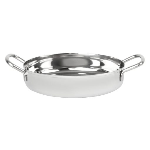 Olympia Table Presentation Double Handle Dish Stainless Steel 150mm (HY101)