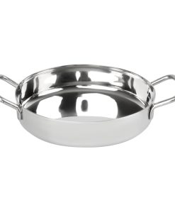 Olympia Table Presentation Double Handle Dish Stainless Steel 150mm (HY101)