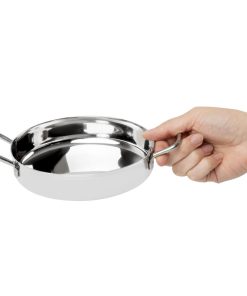 Olympia Table Presentation Double Handle Dish Stainless Steel 150mm (HY101)