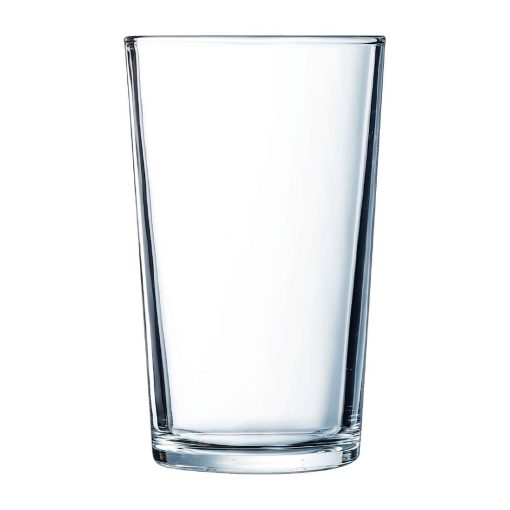 Olympia Conical Half Pint Glasses UKCA-CE 285ml-10oz Pack of 24 (HY221)