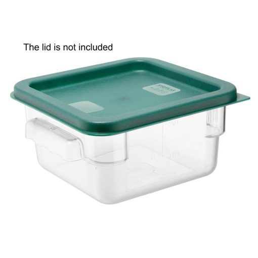 Hygiplas Polycarbonate Square Storage Container 1-5Ltr (HY400)