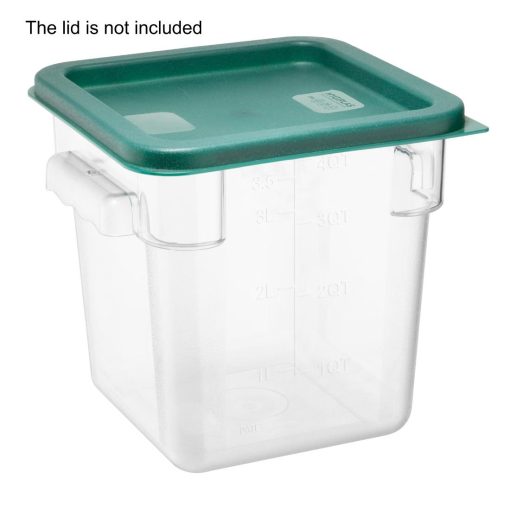 Hygiplas Polycarbonate Square Storage Container 3-5Ltr (HY401)