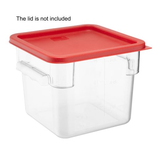 Hygiplas Polycarbonate Square Storage Container 5-5Ltr (HY402)