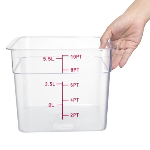 Hygiplas Polycarbonate Square Storage Container 5-5Ltr (HY402)