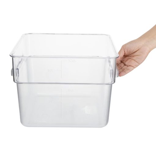 Hygiplas Polycarbonate Square Storage Container 10Ltr (HY404)