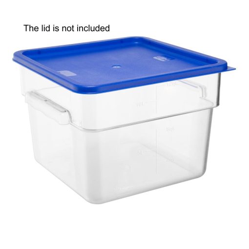 Hygiplas Polycarbonate Square Storage Container 10Ltr (HY404)