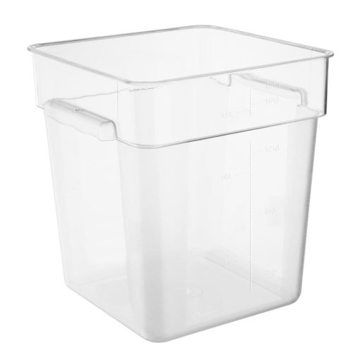 Hygiplas Polycarbonate Square Storage Container 15Ltr (HY405)