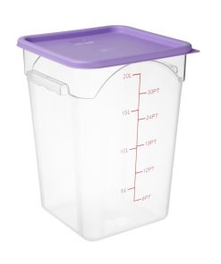 Hygiplas Polycarbonate Square Storage Container 20Ltr (HY406)