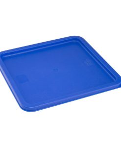 Hygiplas Square Food Storage Container Lid Blue Large (HY412)