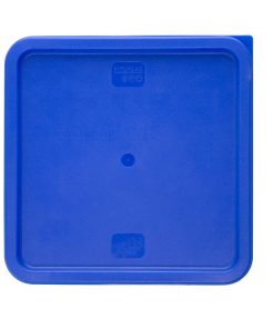 Hygiplas Square Food Storage Container Lid Blue Large (HY412)