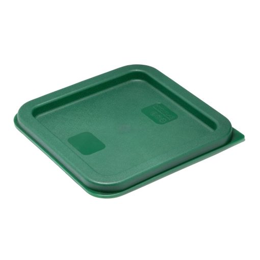 Hygiplas Square Food Storage Container Lid Green Small (HY413)