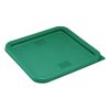 Hygiplas Square Food Storage Container Lid Green Medium (HY414)