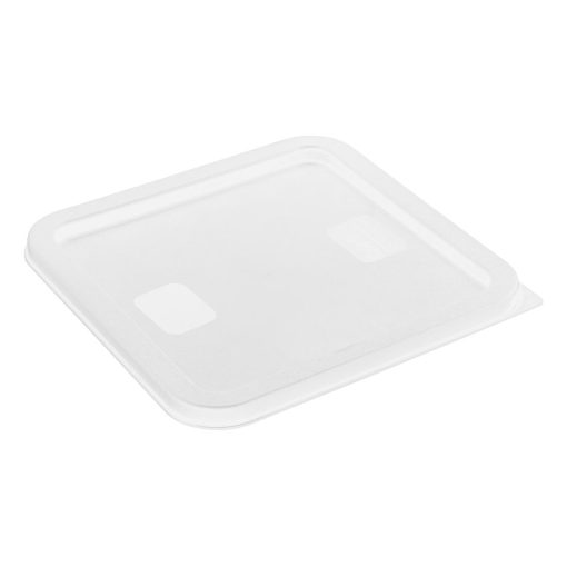 Hygiplas Square Food Storage Container Lid White Medium (HY417)