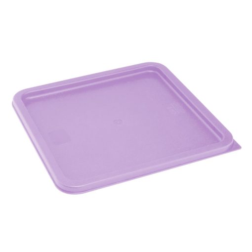 Hygiplas Square Food Storage Container Lid Purple Large (HY427)