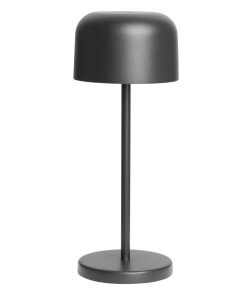 Olympia Siena Table Lamp Round Dome Black 200mm (HZ200)
