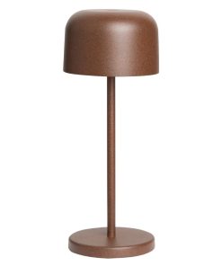 Olympia Siena Table Lamp Round Dome Chestnut 200mm (HZ201)