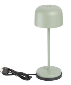 Olympia Siena Table Lamp Round Dome Sage 200mm (HZ202)