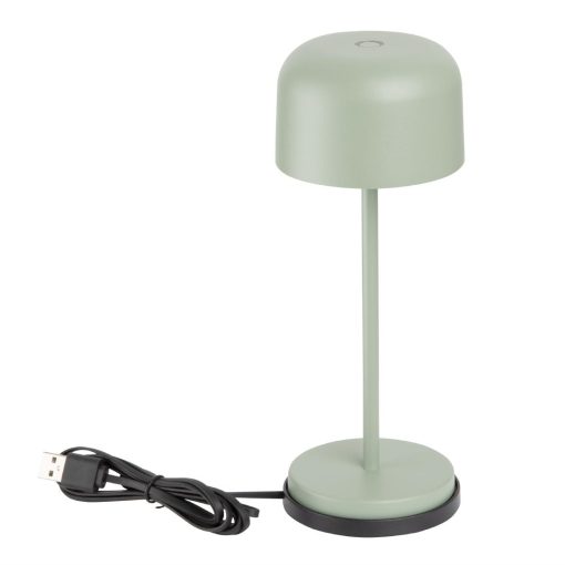 Olympia Siena Table Lamp Round Dome Sage 200mm (HZ202)