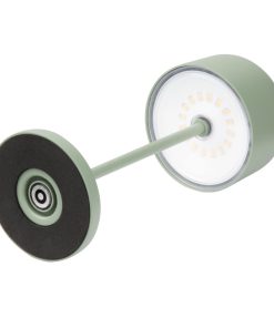 Olympia Siena Table Lamp Round Dome Sage 200mm (HZ202)