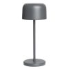 Olympia Siena Table Lamp Round Dome Grey 200mm (HZ203)