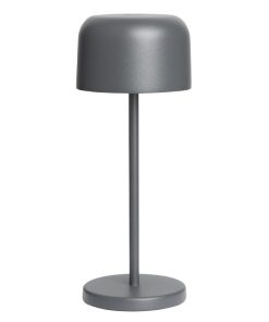 Olympia Siena Table Lamp Round Dome Grey 200mm (HZ203)