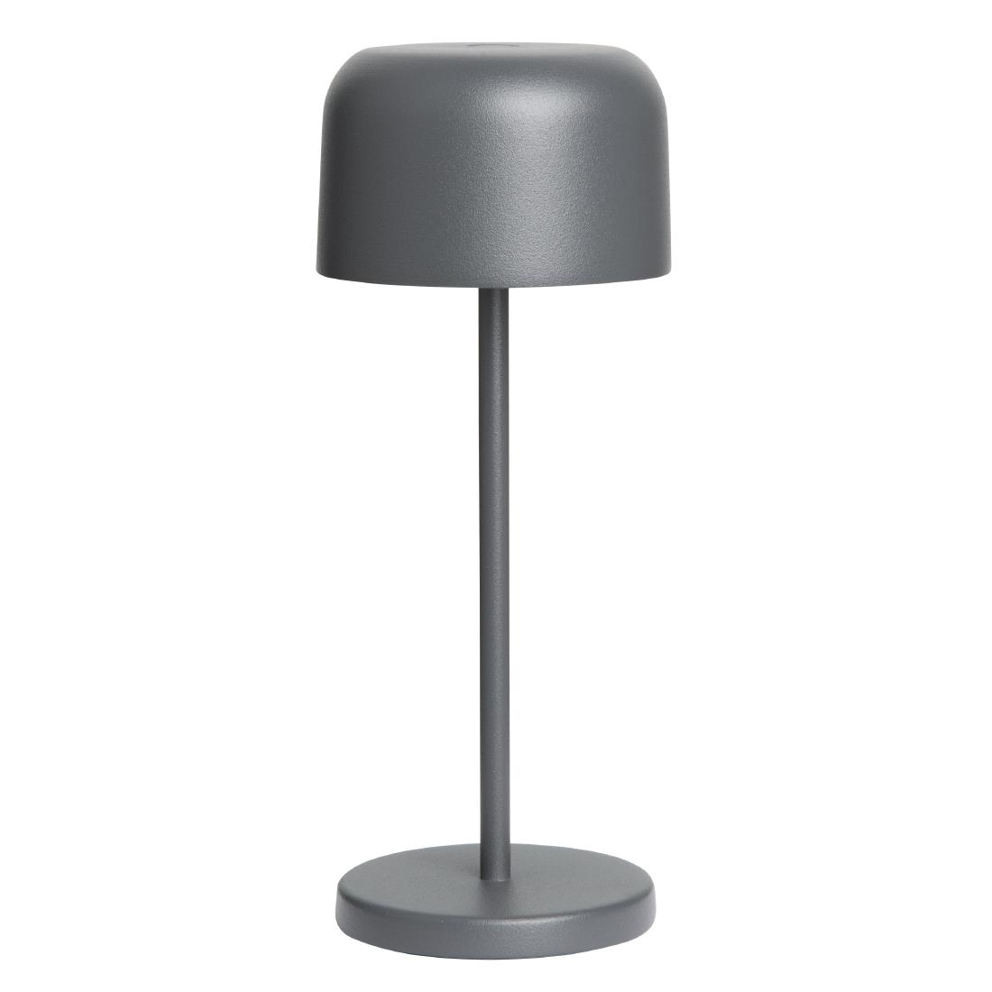 Olympia Siena Table Lamp Round Dome Grey 200mm (HZ203)