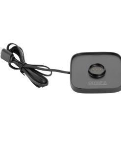 Olympia Lucca Table Lamp Squared Dome Black 200mm (HZ204)