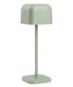 Olympia Lucca Table Lamp Squared Dome Sage 200mm (HZ206)
