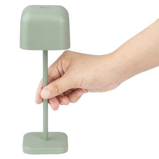 Olympia Lucca Table Lamp Squared Dome Sage 200mm (HZ206)
