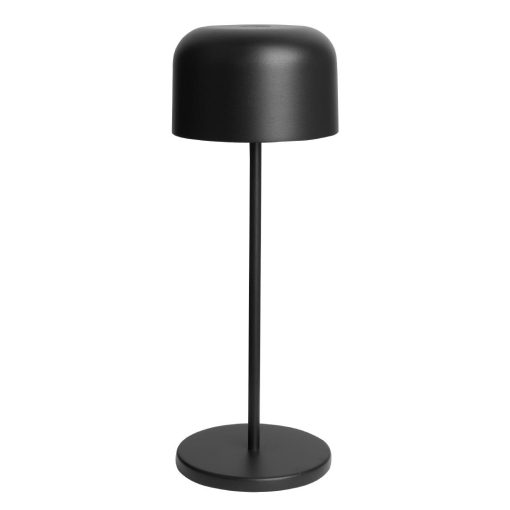 Olympia Siena Table Lamp Round Dome Black 300mm (HZ208)