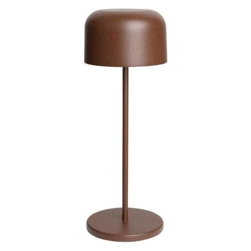 Olympia Siena Table Lamp Round Dome Chestnut 300mm (HZ209)