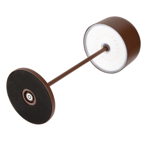 Olympia Siena Table Lamp Round Dome Chestnut 300mm (HZ209)