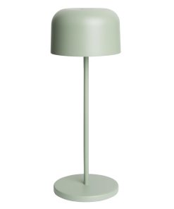 Olympia Siena Table Lamp Round Dome Sage 300mm (HZ210)
