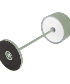 Olympia Siena Table Lamp Round Dome Sage 300mm (HZ210)